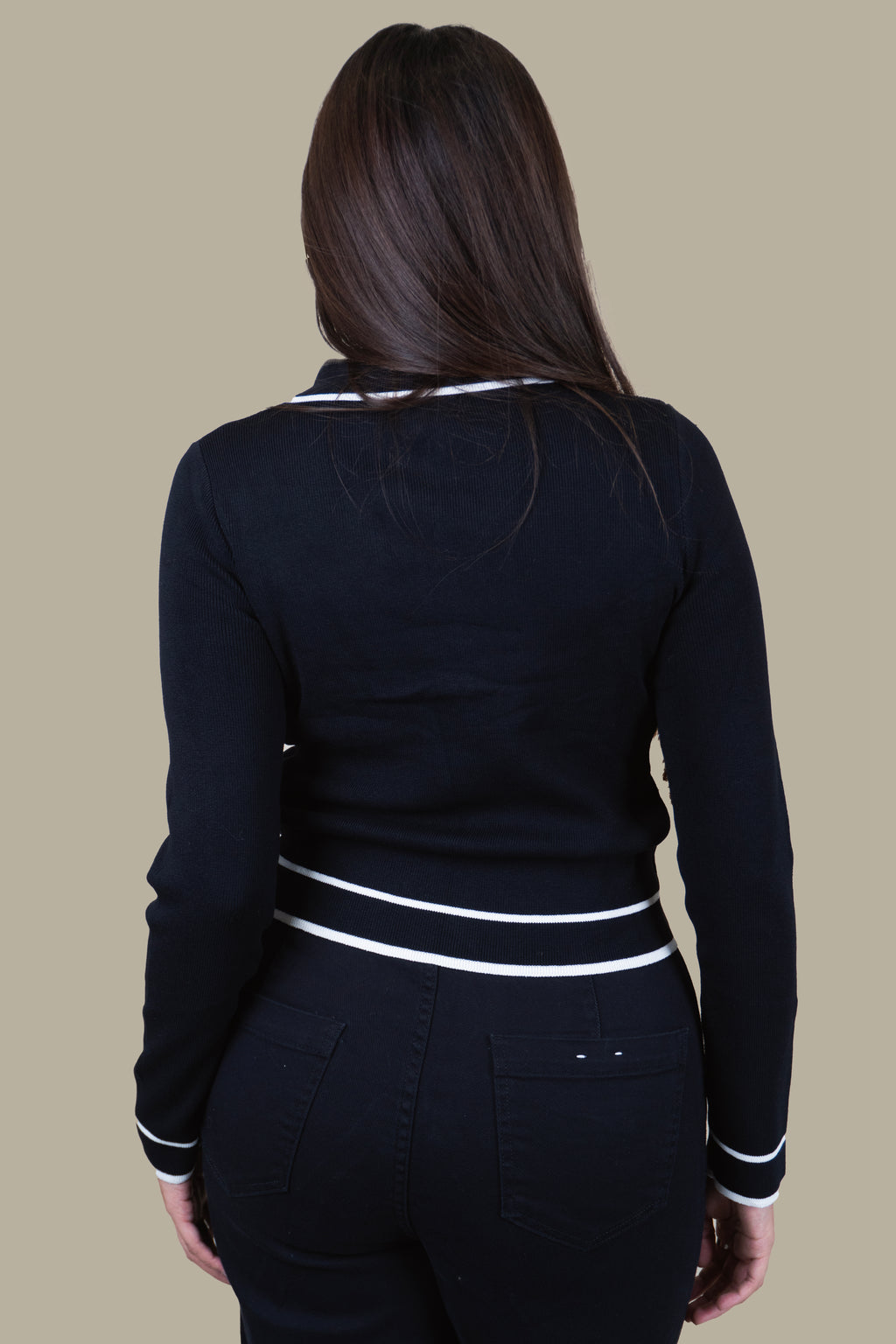 Blusa Parisian Contrast