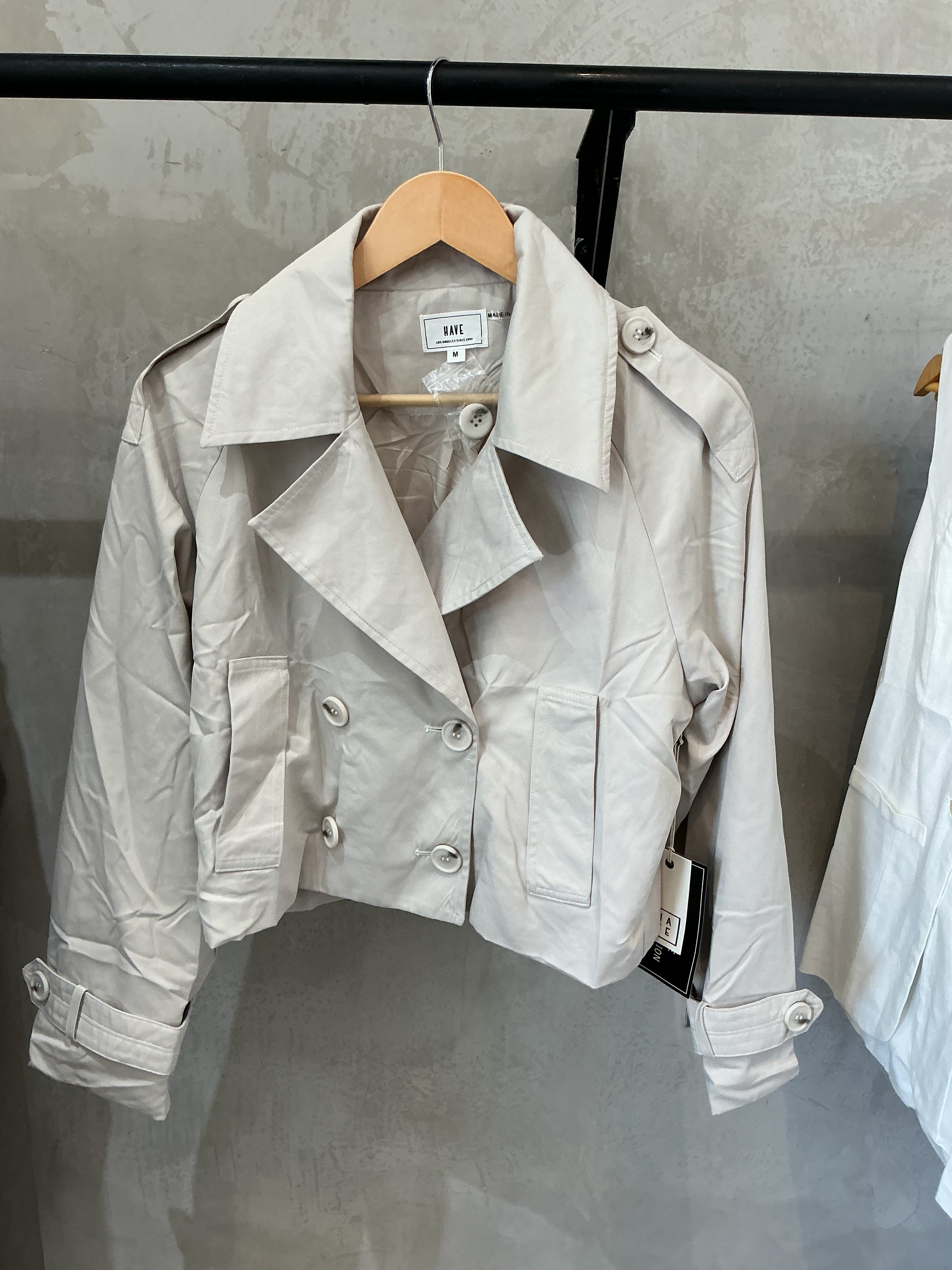 Trench Corto Atelier