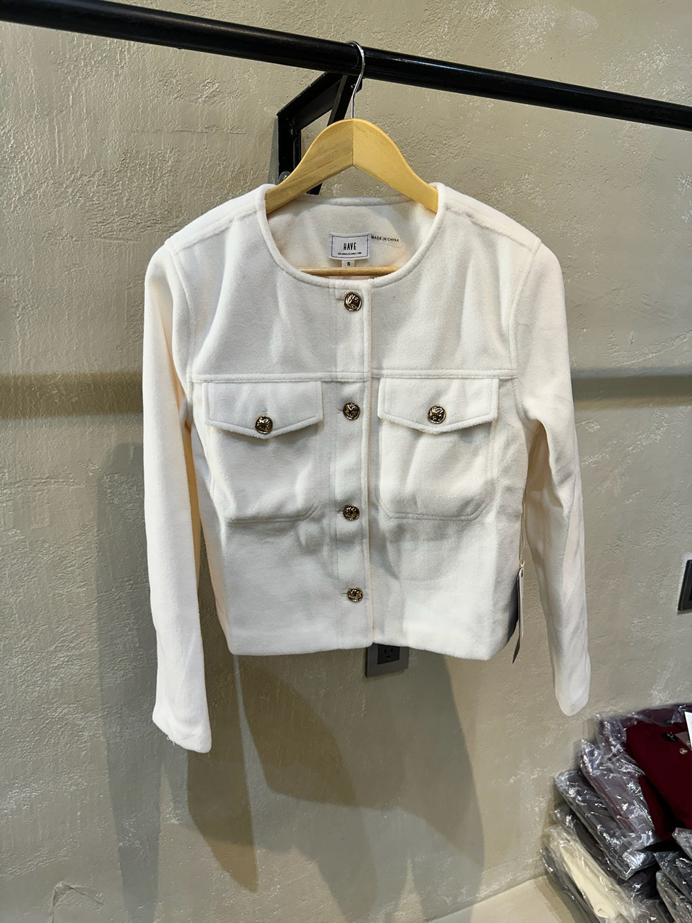 Chaqueta Luxe Blanca