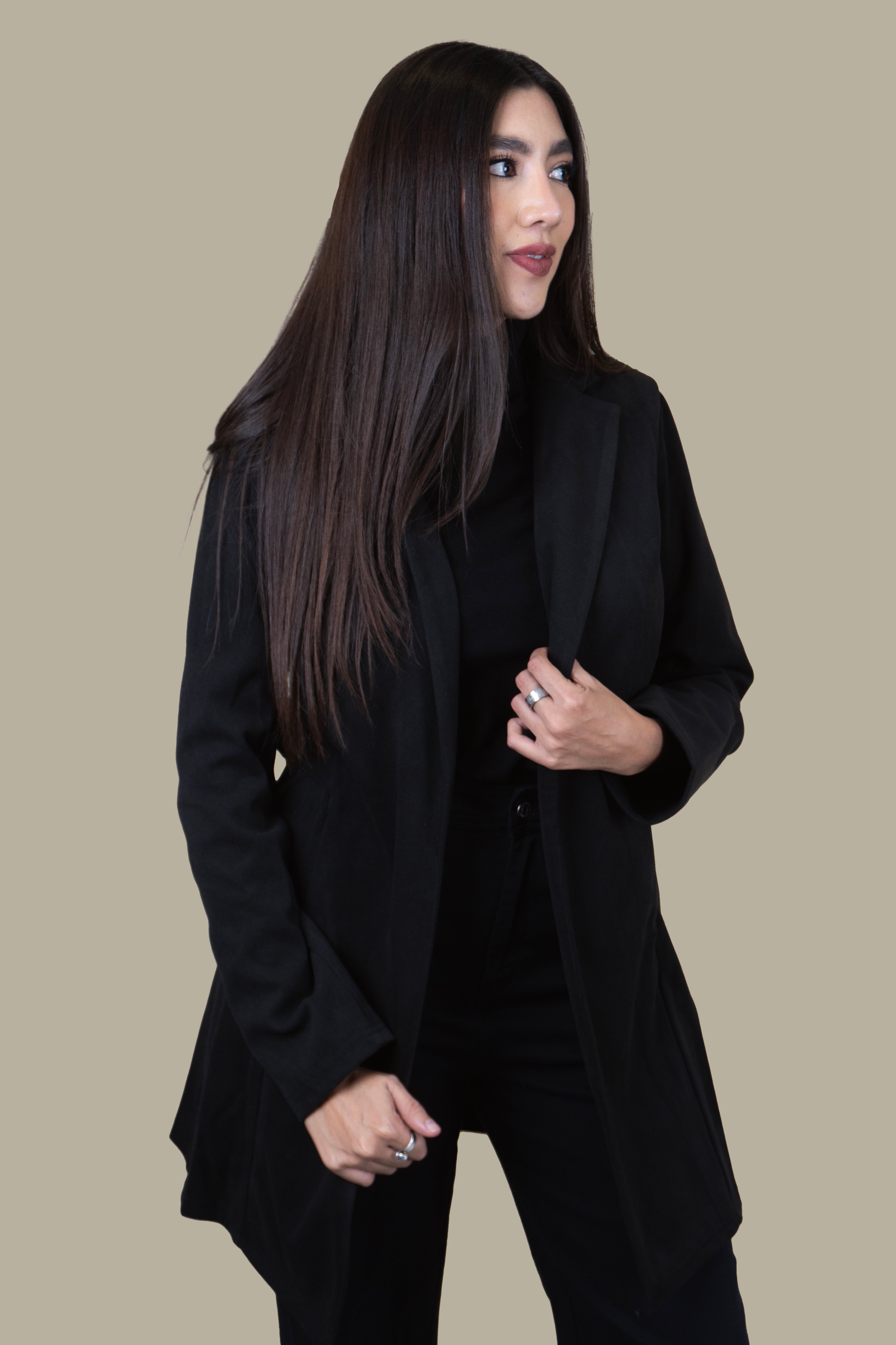 Abrigo Soft Flow Black