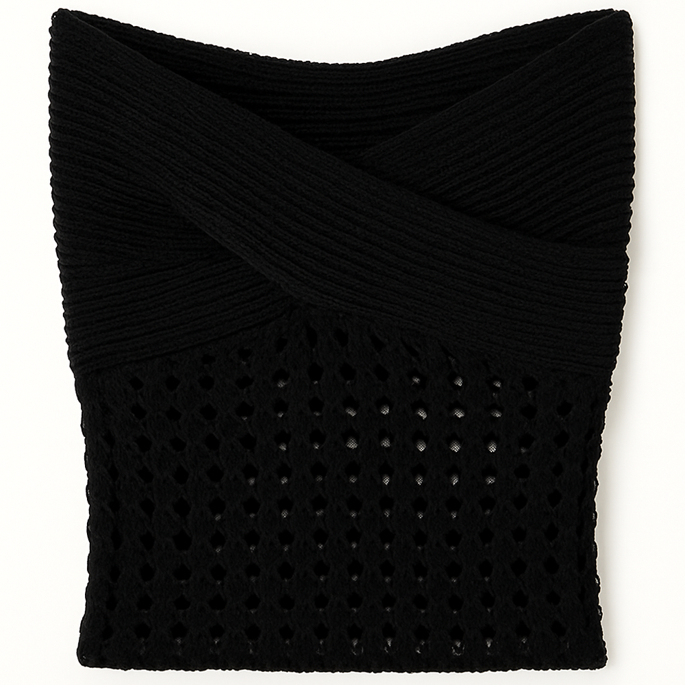 
                  
                    Blusa tipo top tejido en crochet
                  
                