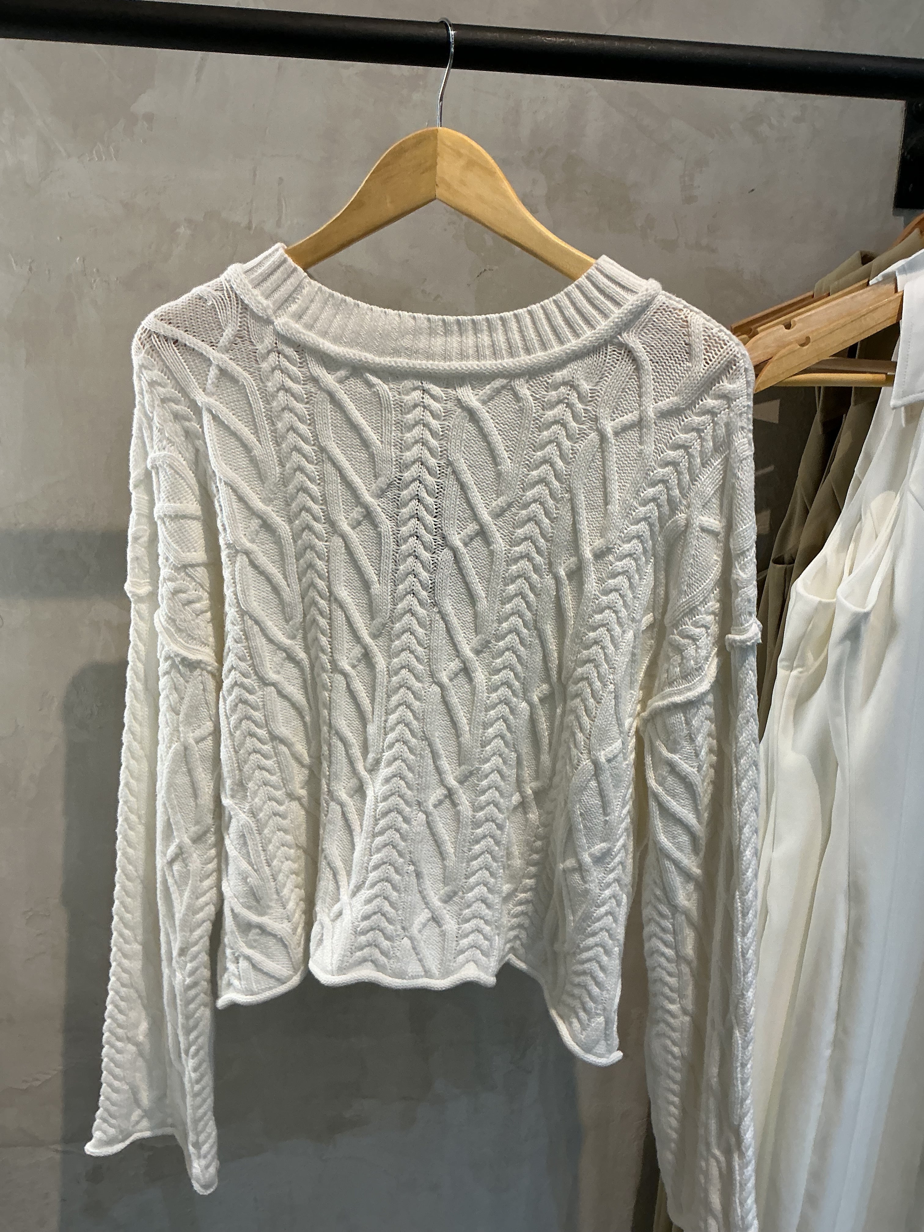 Suéter Atelier de Algodón Trenzado