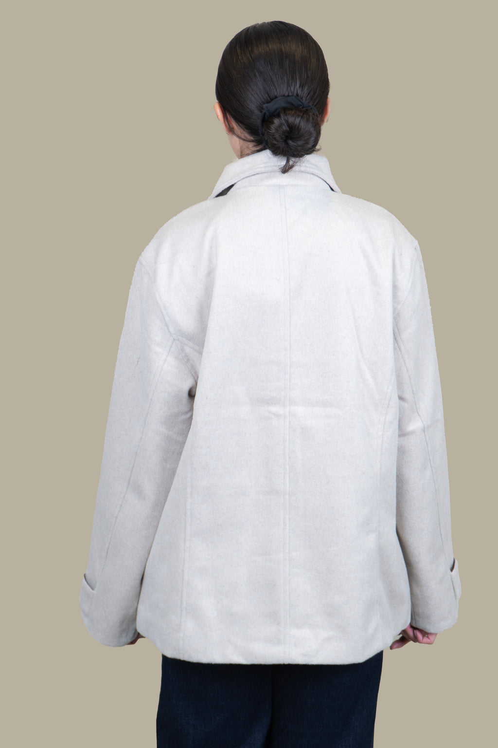 Abrigo Utility Wool Beige