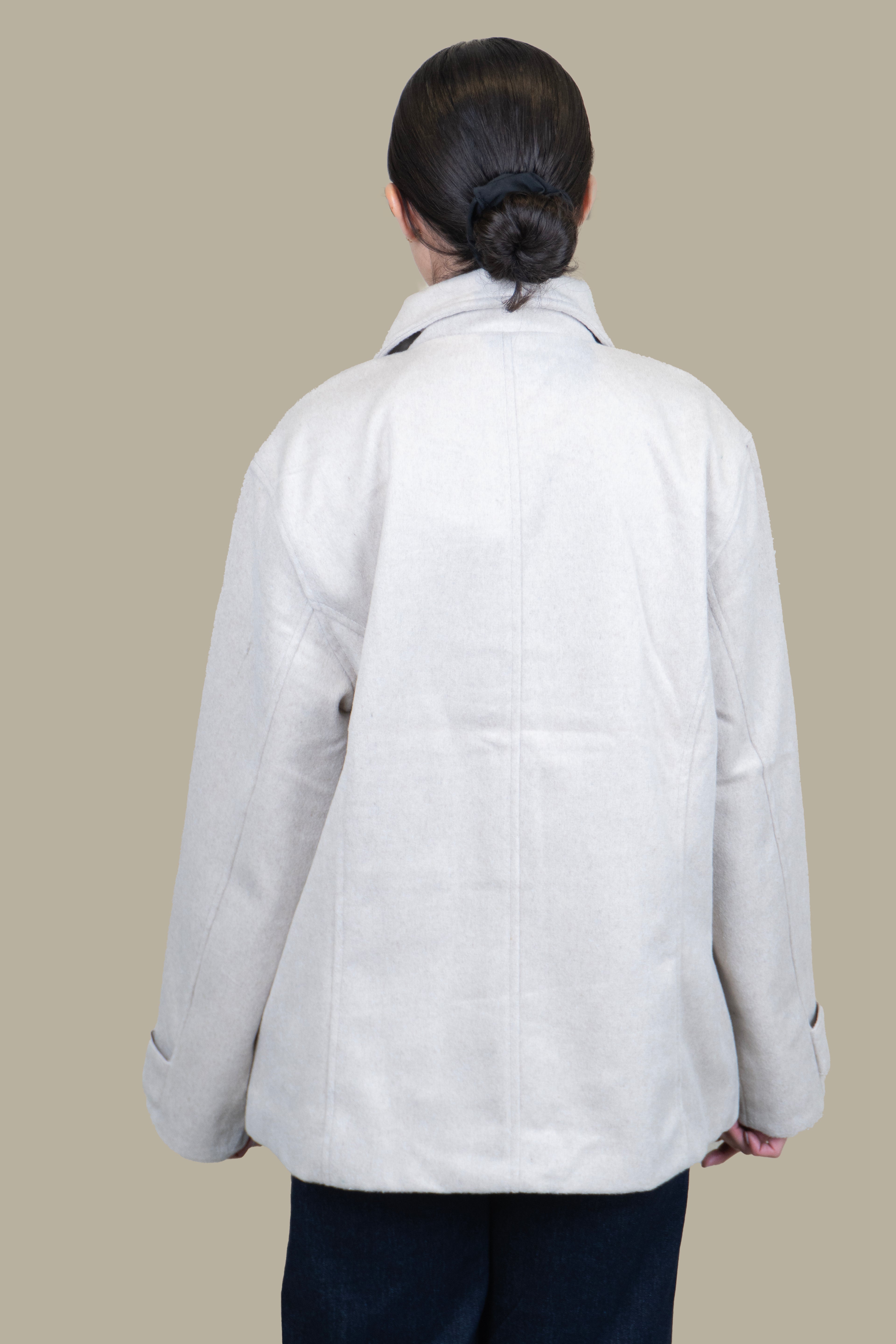 Abrigo Utility Wool Beige