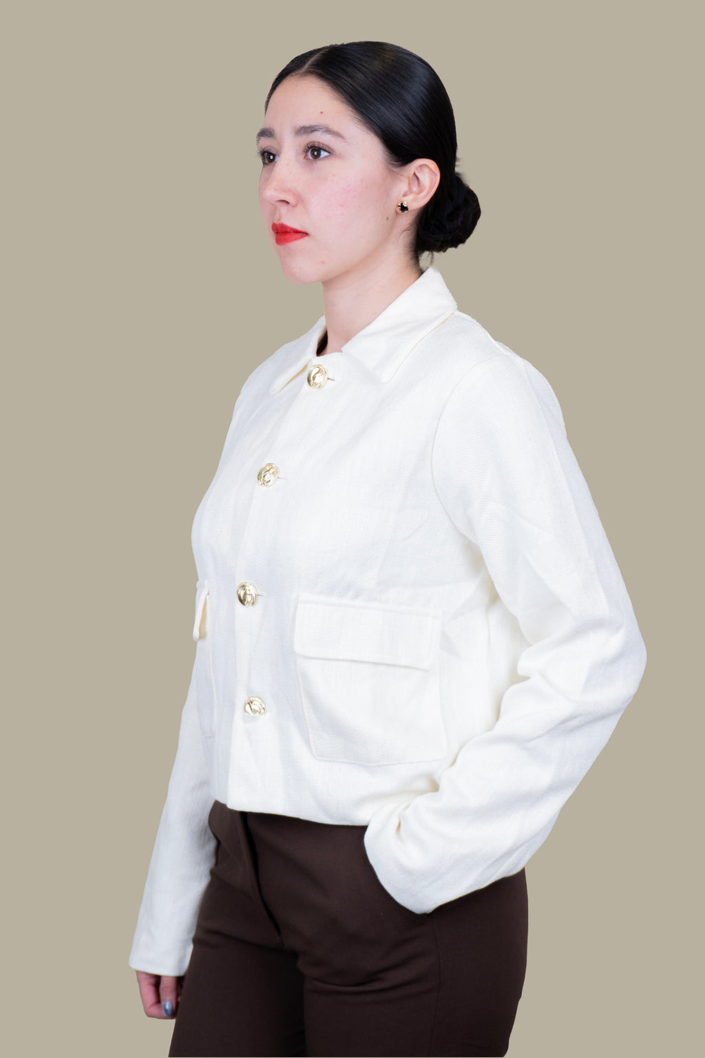 Chaqueta Classic Cream